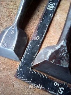 Chisel Set 4pc Used Woodworking Tools Vintage Hand Chisels Assorted
