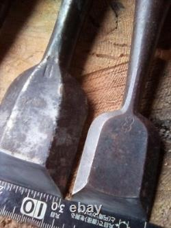 Chisel Set 4pc Used Woodworking Tools Vintage Hand Chisels Assorted