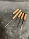 Chisel Set 5 pc Hand Tools Woodworking Kit Used for Home Shop Crafting
