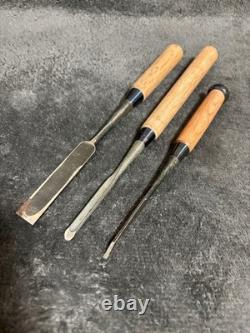 Chisel Set 5 pc Hand Tools Woodworking Kit Used for Home Shop Crafting