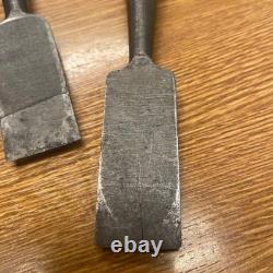 Chisel Set 5pc Carpentry Tools Hand Chisels Vintage Used Condition Kit