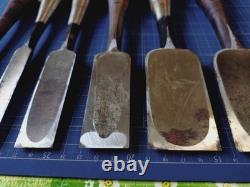 Chisel Set 6pcs 3mm to 6mm Used Woodworking Tools High Quality