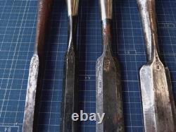 Chisel Set 6pcs 3mm to 6mm Used Woodworking Tools High Quality