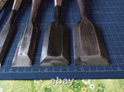 Chisel Set 6pcs 3mm to 6mm Used Woodworking Tools High Quality