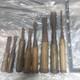 Chisel Set 8pc Woodworking Tools Hand Tool Kit for Carpentry DIY Hobbyist