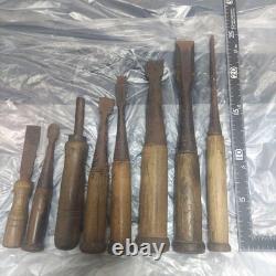 Chisel Set 8pc Woodworking Tools Hand Tool Kit for Carpentry DIY Hobbyist
