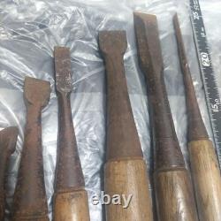 Chisel Set 8pc Woodworking Tools Hand Tool Kit for Carpentry DIY Hobbyist
