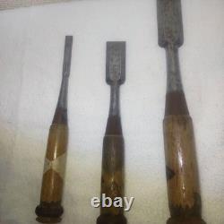 Chisel Set Kikuhiro Maru 3pc Professional Woodworking Tool for carpentry