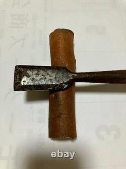 Chisel Woodworking 52cm Iron Hand Tool Used Vintage Japanese Style
