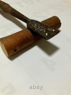 Chisel Woodworking 52cm Iron Hand Tool Used Vintage Japanese Style
