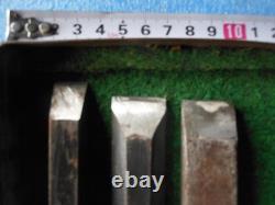 Chisels 15 Piece Set Woodworking Hand Tools Carbon Steel Used Value Set