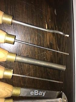Chisels Robert Sorby Wood Turning Tools HSS Shefield Micro Joblot Carving Chisel
