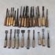 Chisels Set 26pc Hand Tools Antique Ready to Use Vintage Woodworking