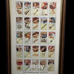 Cigarette Cards, Carrerras 1925, Tools And How To Use Them. Framed