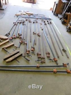 Clamps Woodworking Bar Clamp Pipe Jorgensen, Hartford + Lot Woodworking, Vise
