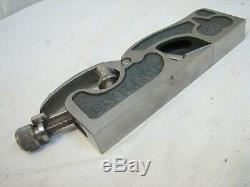 Clifton no. 410 Shoulder Rebate Plane Woodworking Tool 5/8 Rabbet England withBox