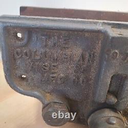 Columbian 9 RD Woodworking Quick Release Bench Vise Opens 12 collectible