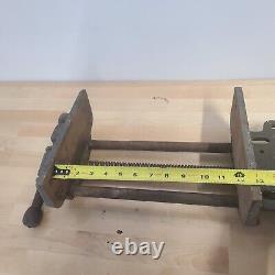 Columbian 9 RD Woodworking Quick Release Bench Vise Opens 12 collectible