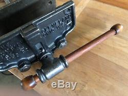 Columbian Woodworkers Vise 10inch Undermount bench Vice Restored Quick Release
