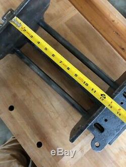 Columbian Woodworkers Vise 10inch Undermount bench Vice Restored Quick Release