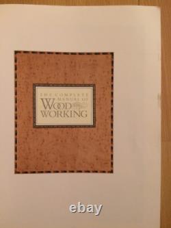 Complete Manual Woodworking Guide To Design Techniques Tools For Beginner Expert