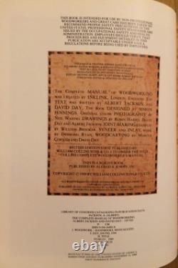 Complete Manual Woodworking Guide To Design Techniques Tools For Beginner Expert