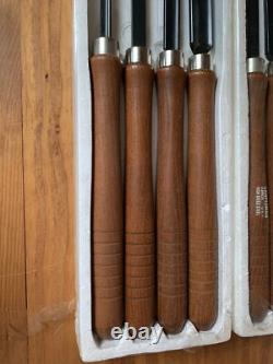 Craftsman 2859 USA 8 Piece Wood Working Turning Set Chisels Lathe Original Tools
