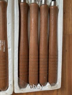 Craftsman 2859 USA 8 Piece Wood Working Turning Set Chisels Lathe Original Tools