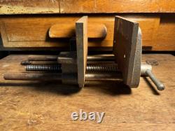 Craftsman 506-51920 Wood Working Vise Made in the USA Vintage Workshop Tools