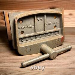 Craftsman 506-51920 Wood Working Vise Made in the USA Vintage Workshop Tools