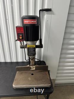 Craftsman Hollow Chisel Mortiser Benchtop Mortising Machine Woodworking Tool