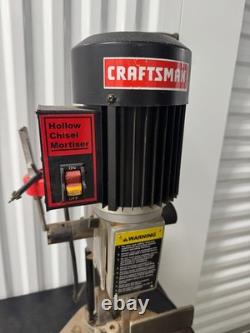 Craftsman Hollow Chisel Mortiser Benchtop Mortising Machine Woodworking Tool
