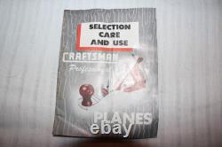 Craftsman No. 3749 22 Jointer Woodworking Plane with Box & Booklet Corrugated
