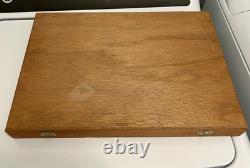 Crown Tools 8 Pc Woodturning Tool Set Wooden Box