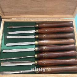 Crown Tools H. S. S 8 Pc Woodturning Tool Set