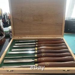Crown Tools H. S. S 8 Pc Woodturning Tool Set