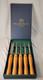 Crown Tools Steel Wood Hand Turning Tool Set Sheffield England 5 PC Boxed