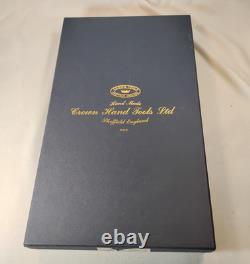 Crown Tools Steel Wood Hand Turning Tool Set Sheffield England 5 PC Boxed
