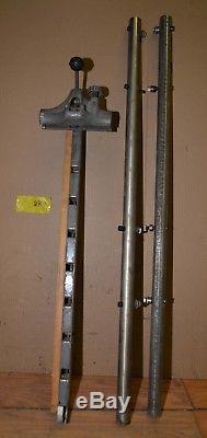 Delta Rockwell Unisaw lock fence & rails woodworking contractor saw vintage RR1