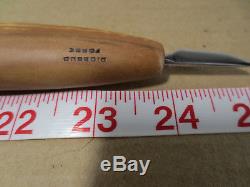 Diobsud Forge Wood Carvers Woodworking Tool flat Gouge Veiner knife sweet rare