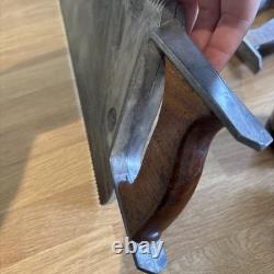 Disston D-100 26 Aluminium Handle/Mahogany