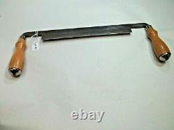 Draw Knife, Dunlap, Vintage Nice 10 Long Cut Woodworkers Draw Knife, never used