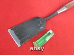 EB686 Japan KIKUHISA stab Chisel W54mm L570mm Carpentry Woodworking tools NOMI