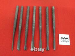 EB702 Japanese Chisels Carving knife 7piece set Carpentry Woodworking Tool NOMI