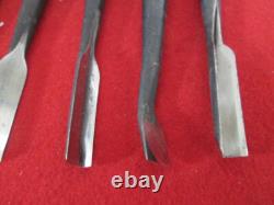 EB702 Japanese Chisels Carving knife 7piece set Carpentry Woodworking Tool NOMI