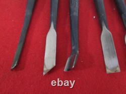 EB702 Japanese Chisels Carving knife 7piece set Carpentry Woodworking Tool NOMI