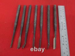 EB702 Japanese Chisels Carving knife 7piece set Carpentry Woodworking Tool NOMI