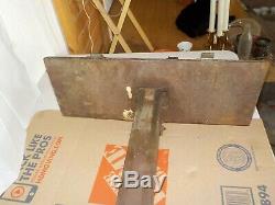 EMMERT No. TURTLE BACK PATTERN MAKER'S VISE -1891 PAT. DATE- WOODWORKING VISE