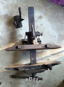 EMMERTs PATTERN MAKER'S WOODWORKERS VISE Turtleback T5 -1891 and 1905 Patents