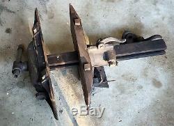 EMMERTs PATTERN MAKER'S WOODWORKERS VISE Turtleback T5 -1891 and 1905 Patents